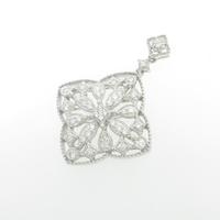 K18WG ダイヤモンドペンダント10％引き