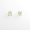 K18YG ダイヤモンドピアス 1．020ct・1．110ct・M・I1・オーバルカット