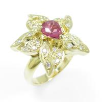 K18YG ルビーリング30％引き