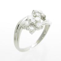 PT フラワー ダイヤモンドリング