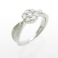 PT フラワー ダイヤモンドリング