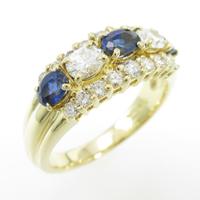 クイーン サファイヤリング