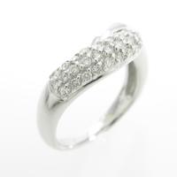 K18WG ダイヤモンドリング