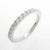 4゜C フルエタニティ ダイヤモンドリング