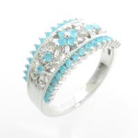 K18WG トルマリンリング