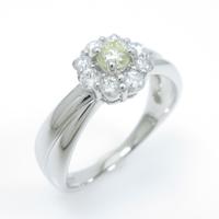 PT フラワー ダイヤモンドリング