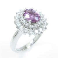 PT ピンクサファイヤリング