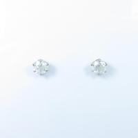 プラチナダイヤモンドピアス 0．464ct・0．507ct・F?G・SI2・GOOD