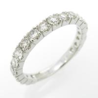 PT ハーフエタニティ ダイヤモンドリング