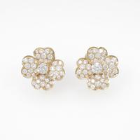 ヴァンクリーフ＆アーペル コスモス スモール イヤリング