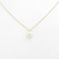【リメイク】K18YG ダイヤモンドネックレス 0．518ct・H・I1・GOOD