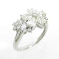 PT フラワー ダイヤモンドリング10％引き