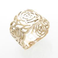 K18PG ローズ リング