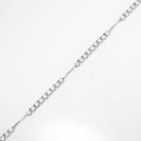 K18WG ダイヤモンドブレスレット