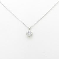 PT ソリティア ダイヤモンドネックレス