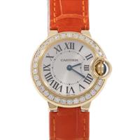 カルティエ WE900151 バロンブルー YG／D クォーツ