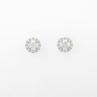 【新品】プラチナダイヤモンドピアス 0．257ct・0．252ct・F・SI2・GOOD