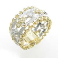 ポンテヴェキオ フラワー ダイヤモンドリング