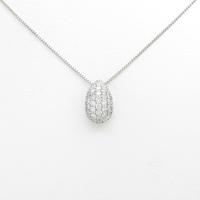 【PTJW-20cc】PT パヴェ ダイヤモンドネックレス20％引き