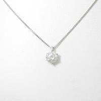 【リメイク】プラチナダイヤモンドネックレス 0．901ct・I・I1・VG