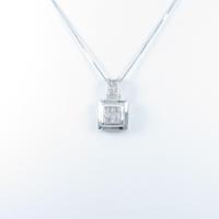 18KWG／K18WG ダイヤモンドネックレス