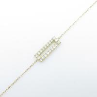 【リメイク】K18YG ダイヤモンドブレスレット