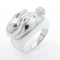 ポンテヴェキオ ラビット ダイヤモンドリング