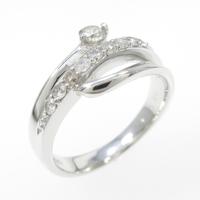 K18WG ダイヤモンドリング