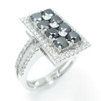 K18WG ダイヤモンドリング