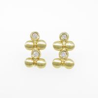 K18YG ダイヤモンドピアス
