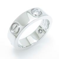 カルティエ ラブリング ハーフダイヤ