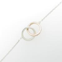 ティファニー ダブルインターロッキング ブレスレット