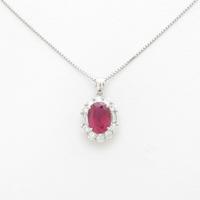 【リメイク】PT ルビーネックレス