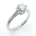 シャネル カメリア リング 0．31ct・F・VVS1・VG