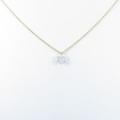 【リメイク】K18YG ダイヤモンドネックレス 0．303ct・F・SI2・EXT
