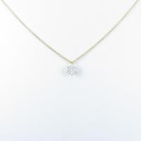 【リメイク】K18YG ダイヤモンドネックレス 0．303ct・F・SI2・EXT