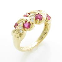 K18YG ルビーリング