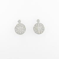 【リメイク】K18WG ダイヤモンドピアス
