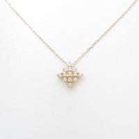 K18PG ダイヤモンドネックレス