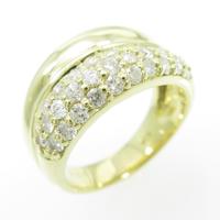 K18YG ダイヤモンドリング