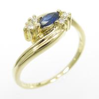 ミキモト サファイヤリング