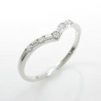 【リメイク】K18WG ダイヤモンドリング