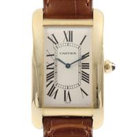 カルティエ タンクアメリカン YG 手巻