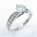 ヴァンクリーフ＆アーペル アカント リング 0．51ct・E・VVS2・VG