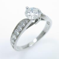 ヴァンクリーフ＆アーペル アカント リング 0．51ct・E・VVS2・VG