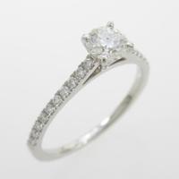 デビアス ダイヤモンドリング 0．35ct・I・SI2・3EXT30％引き