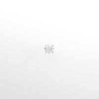 プラチナダイヤモンドピアス 0．530ct・I・I1・VG 片耳