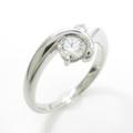 プラチナダイヤモンドリング 0．355ct・D・VS2・VG