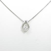 プラチナダイヤモンドネックレス 0．740ct・G・I1・GOOD5％引き