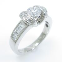プラチナダイヤモンドリング 0．504ct・D・VVS1・VG